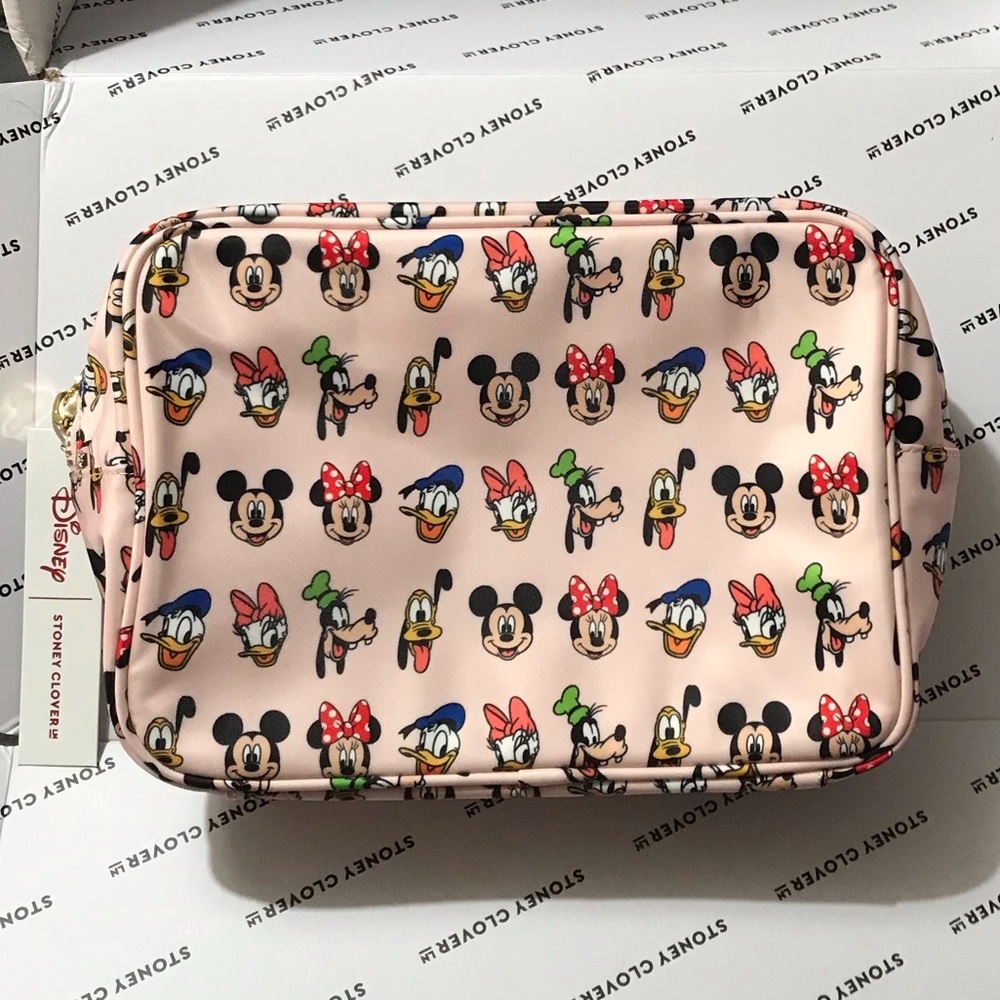 Stoney Clover Lane Disney Mickey Sensational 6 Large Pouch